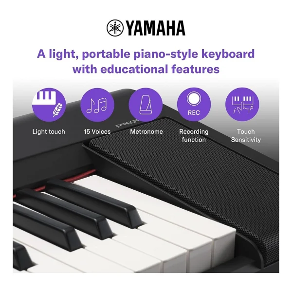 Yamaha Piaggero NP-15 Beyaz 61 Tuşlu Org - Görsel 2