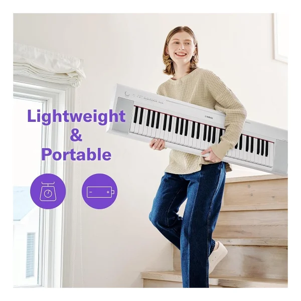 Yamaha Piaggero NP-15 Beyaz 61 Tuşlu Org - Görsel 4