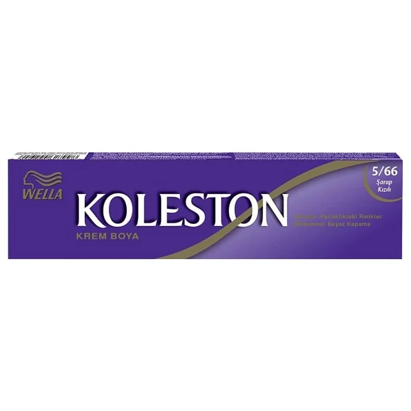 Koleston Single Tüp Saç Boyası 5/66 Şarap Kızılı - Görsel 6