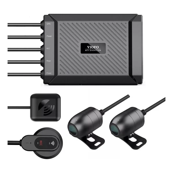 Viofo MT1 Full HD Ön ve Arka Motosiklet Kamera Seti - Görsel 2
