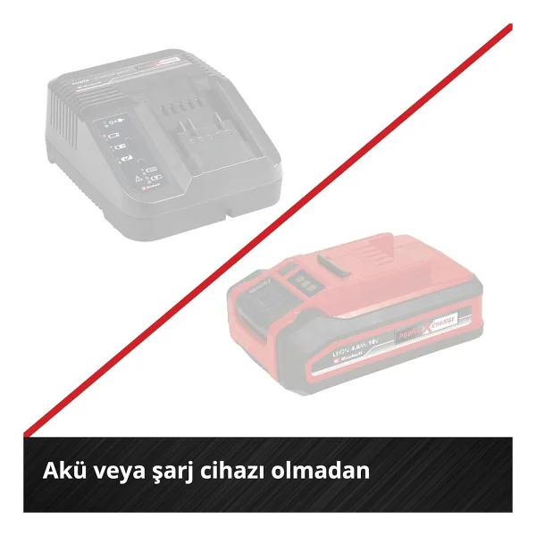 Einhell Ce-Cc 18/23 D Li-Solo Power X-Change Akülü Araç Kompresörü (18 V, Maks. 11 Bar, LCD Ekr - Görsel 5