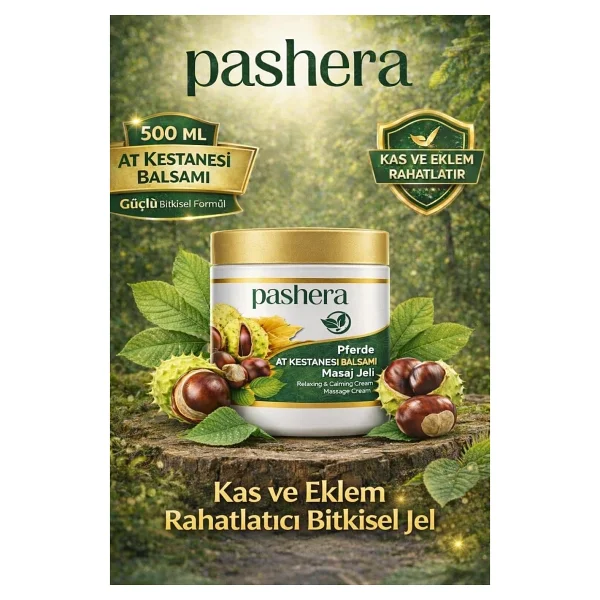 PASHERA At Kestanesi Masaj Jeli 500 ml - Görsel 4
