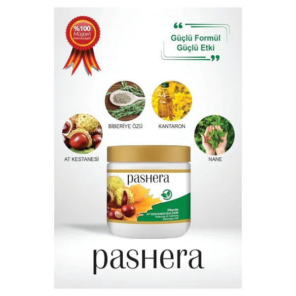 PASHERA At Kestanesi Masaj Jeli 500 ml - Görsel 2