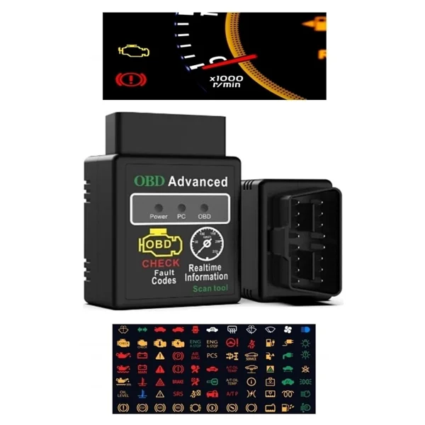 gaman Apple Android Windows Uyumlu Yeni Nesil Bluetooth Oto Arıza Tespit Cihazı 1.5 Obd2 - Görsel 2