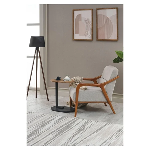 Arpelia Tekerlekli Etna Sehpa 50x30x57 Cm Antrasit - Görsel 6