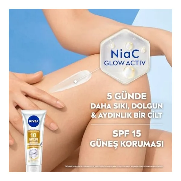 SUPER10 Serum Etkili Vücut Losyonu SPF15 170 Ml, Aydınlatıcı, Sıkılaştırıcı, Nemlendirici, - Görsel 5