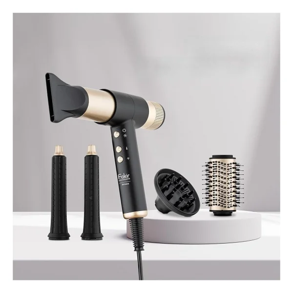 Fakir Airwave 5in1 Gold Saç Şekillendirme Seti - Görsel 6