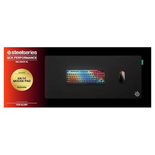 Steelseries Qck Performans Xl Gaming Mousepad- Balance - Option-1 - 001-Renkli - Görsel 2