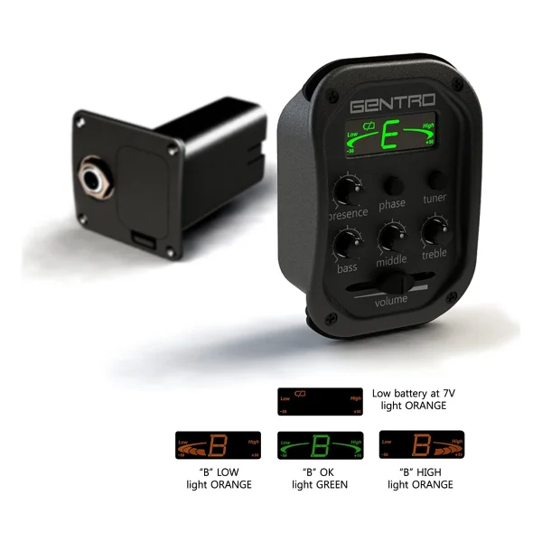 Gentro G7t 4 Band Equalizer+Tuner+Saz İçin Eşikaltı :Gentro K - Görsel 2