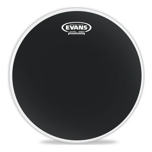 Evans TT14RBG Deri 14 Resonant Siyah Tom Alt Clear Tek Kat (7 Mi - Görsel 2