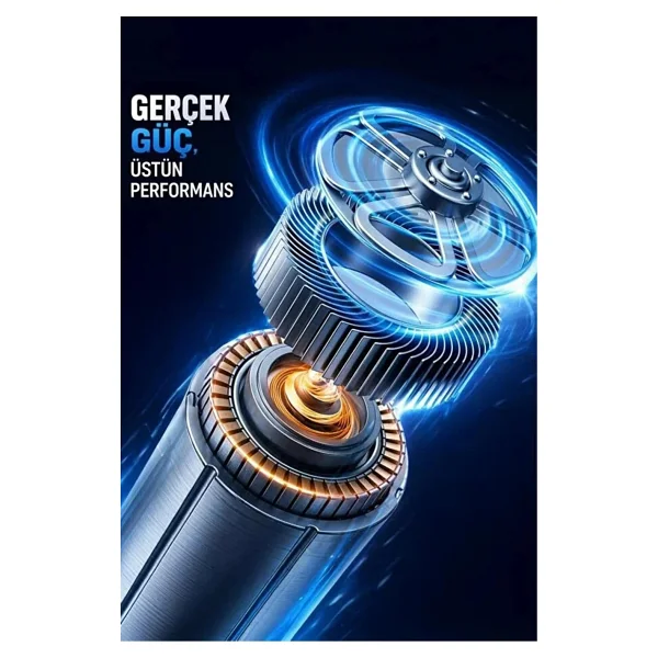 Torima F-65 Taşınabilir Şarjlı Vantilatör - Görsel 2
