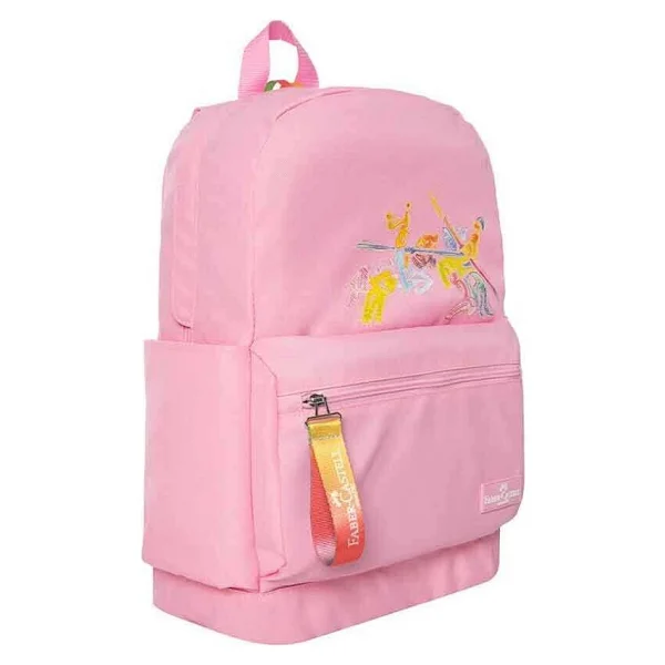 Faber-Castell Knights Pembe Okul Sırt Çantası - Görsel 2