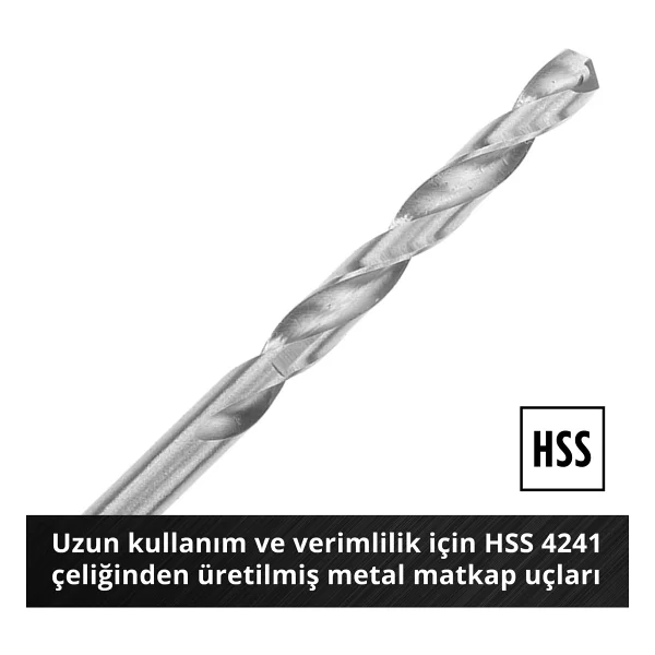 Einhell S-CASE 18 Parça Vidalama Uç Seti - Görsel 8