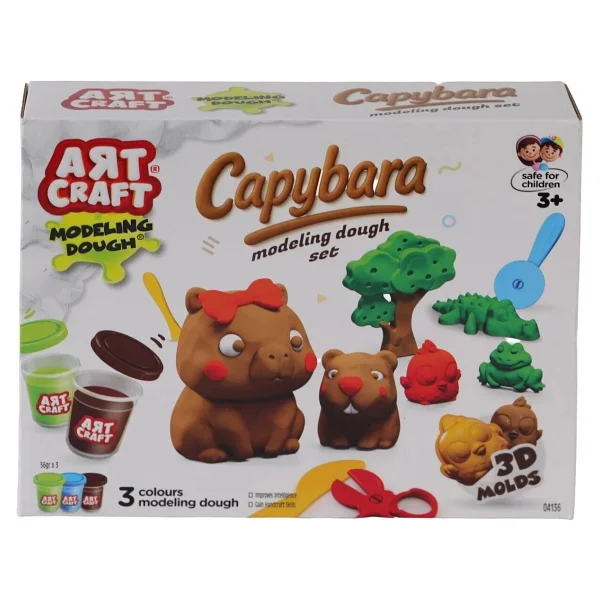 Art Craft Capybara Hamur Seti 168 gr 04136 - Görsel 5