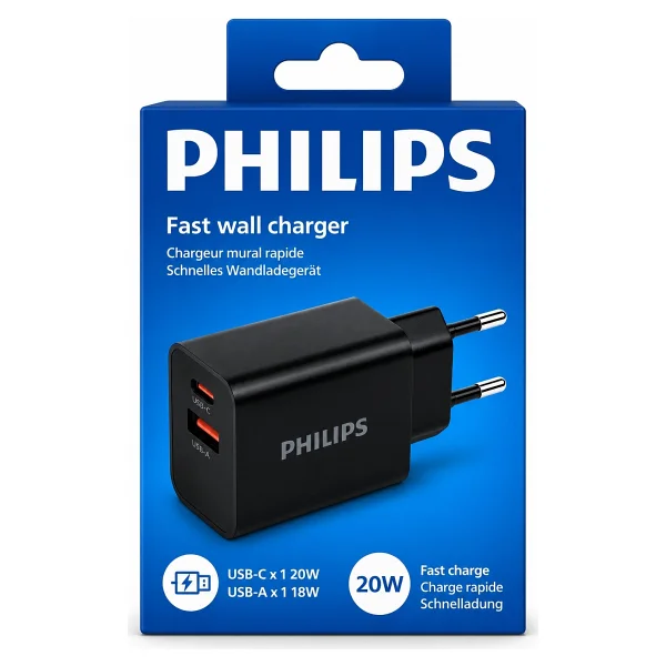 Philips DLP4325AB 20 W Hızlı Şarj Adaptörü - Görsel 7