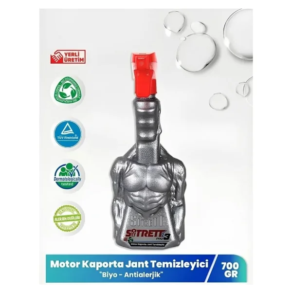 SİTRETT MX Motor & Kaporta & Jant Hızlı Temizleyici Pro 700 Gr. - Görsel 3