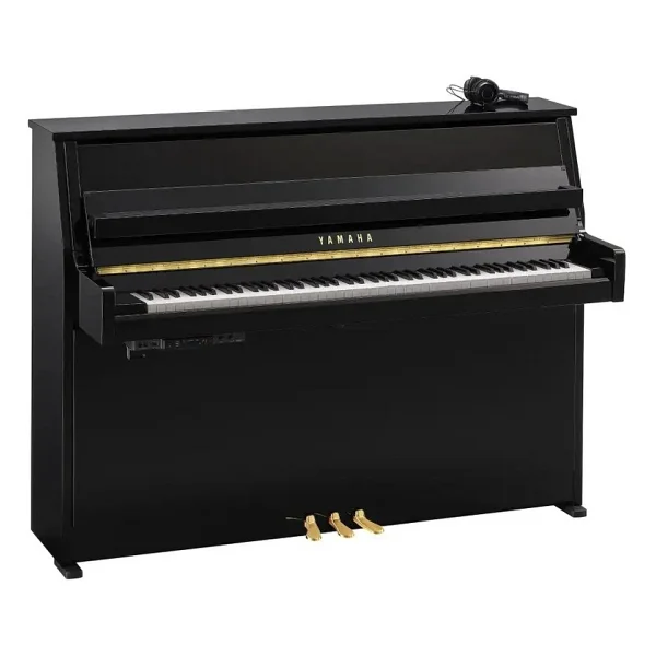 Yamaha B10 SC3 Silent Akustik Duvar Piyano (Parlak Siyah) - Görsel 4
