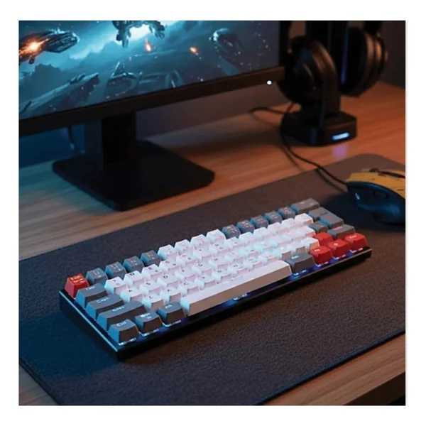 Torima TK-11 RGB TKL Blue Switch Kablolu/Kablosuz Mekanik Oyuncu Klavyesi - Görsel 4