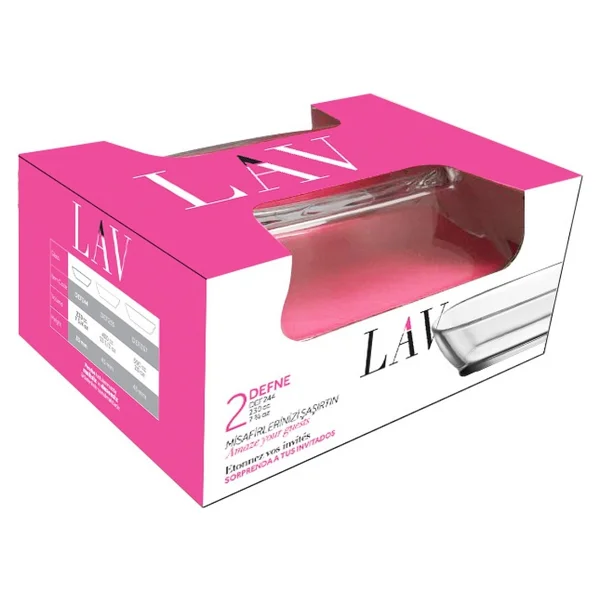 Lav Defne Cam Servis Tabağı 2'li Küçük Boy 230 ml (Kahvaltılık , Meze Tabağı ) - Görsel 7