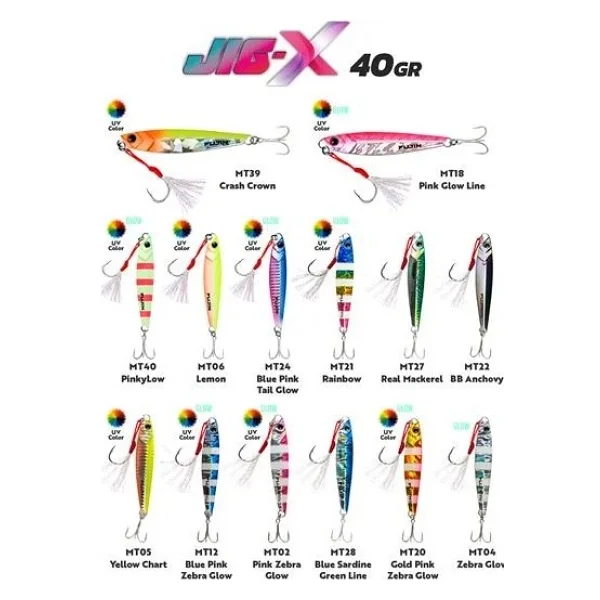 Fujin Jig-X Shore 40 gr Jig Sahte Balık - Görsel 6