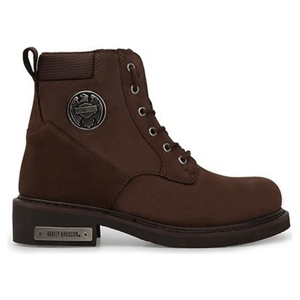 Harley Davidson Jim 025M100128 Kahverengi Erkek Nubuk Bot - Görsel 8