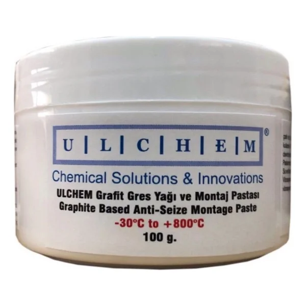 ULCHEM Grafit Gres Yağı ve Montaj Pastası +800°C - 100 gram - Görsel 2