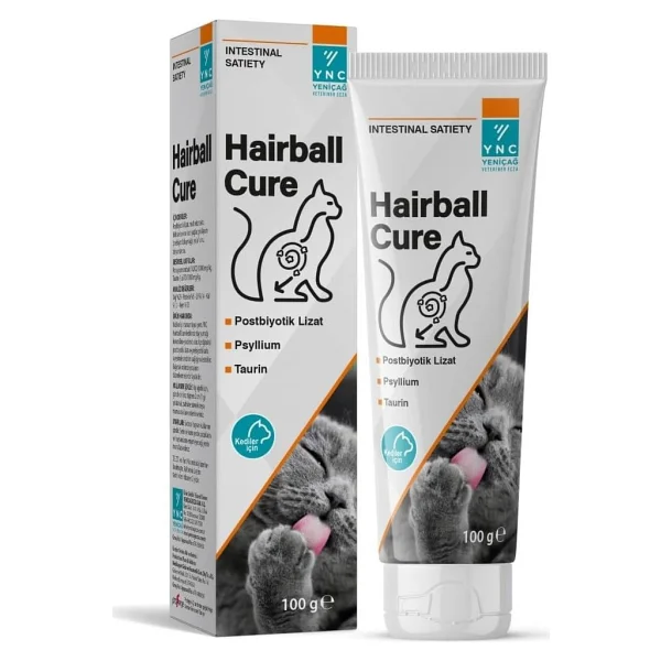 Ync Hairball Cure 100 gr Malt Kedi Macunu - Görsel 3