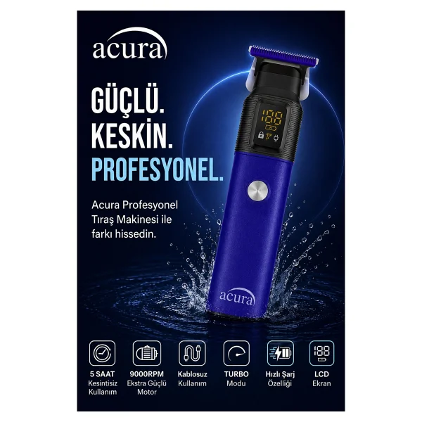 Acura AC-77 Sakal ve Saç Kesme Makinesi - Görsel 6