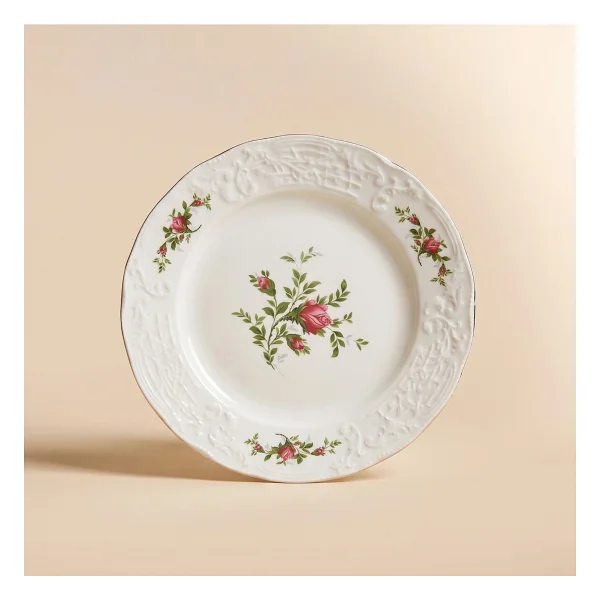 Karaca Vintage Rose 20 cm Pasta Tabağı - Görsel 2