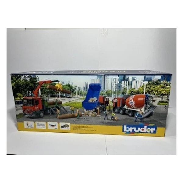 Bruder MB Arocs Damperli Kamyonu BR03621 - Görsel 8