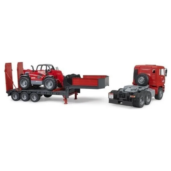 Bruder Man Tır & Manitou Teleskopik Kepçe BR02774 - Görsel 6