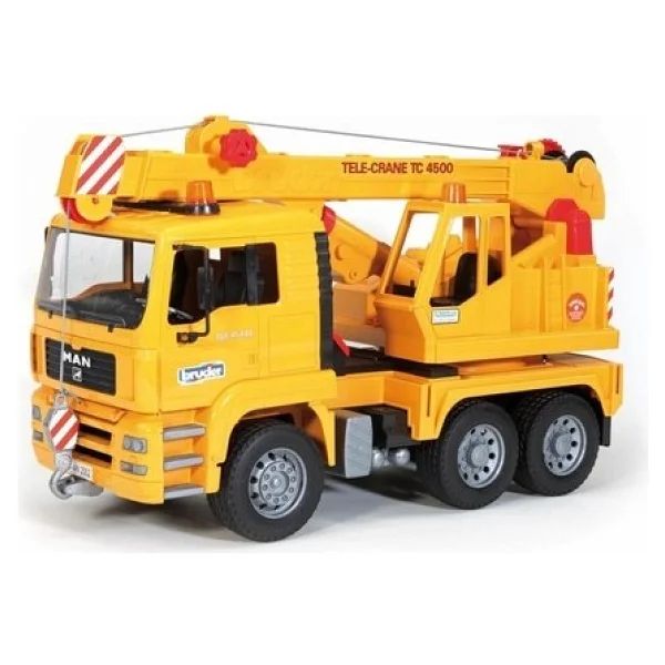 Bruder 02754 Man Vinçli Sarı Kamyon - Görsel 2