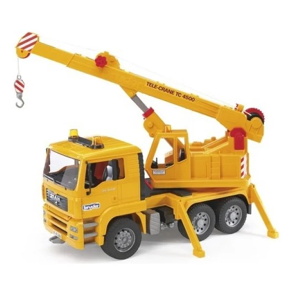Bruder 02754 Man Vinçli Sarı Kamyon - Görsel 4
