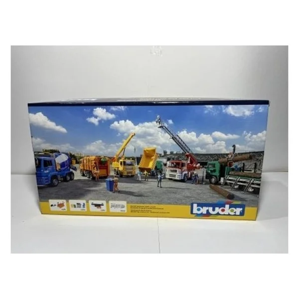 Bruder 02754 Man Vinçli Sarı Kamyon - Görsel 6