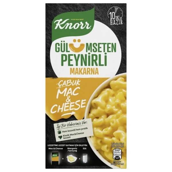 Knorr Mac and Chesee Peynirli Makarna 212 gr - Görsel 9