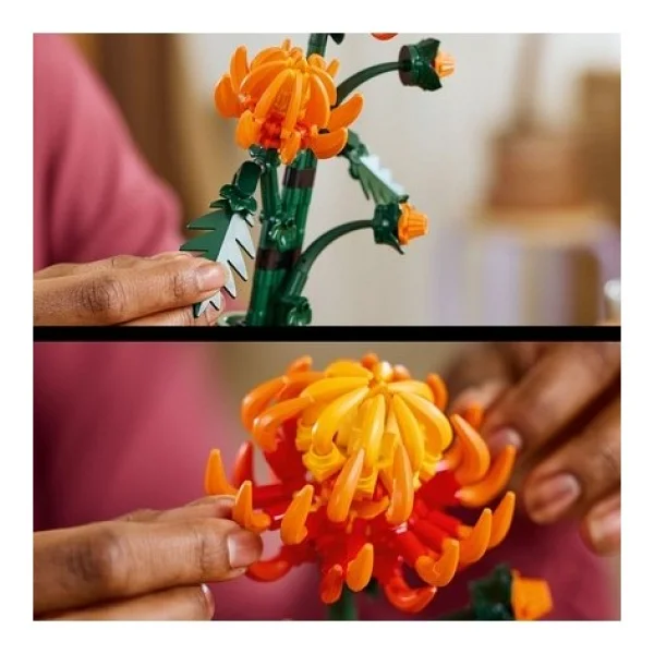 Lego 10368 Botanicals Krizantem - Görsel 9