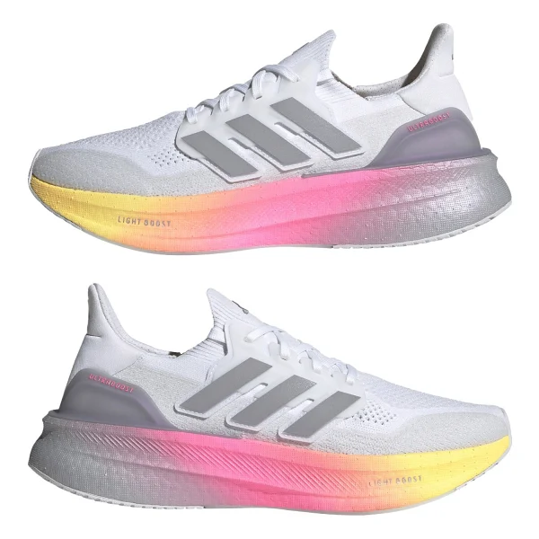 Adidas Ultraboost 5 ID8840 Beyaz-Pembe Kadın Koşu Ayakkabısı - Görsel 7