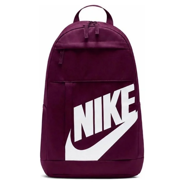 Sportive Nıke Unisex Spor Okul Günlük Sırt Çantası 21 Litre 4 Gözlü - Mürdüm - Görsel 7