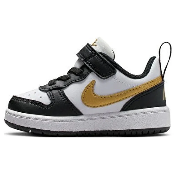 Nike Court Borough Low Recraft DV5458-008 Siyah Bebek Spor Ayakkabı - Görsel 2
