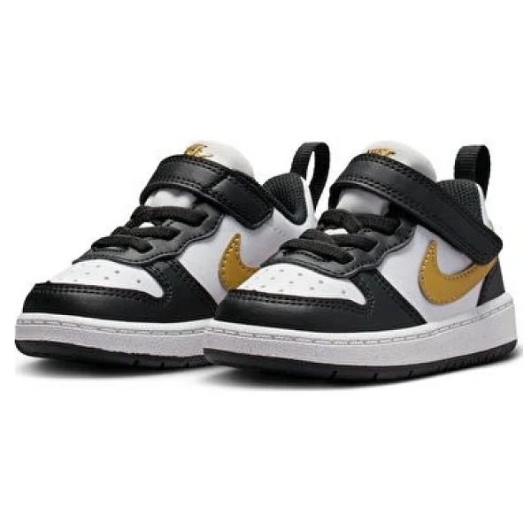 Nike Court Borough Low Recraft DV5458-008 Siyah Bebek Spor Ayakkabı - Görsel 3