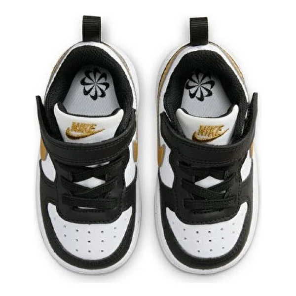 Nike Court Borough Low Recraft DV5458-008 Siyah Bebek Spor Ayakkabı - Görsel 4