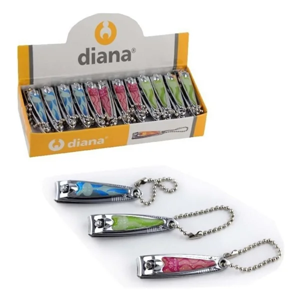 Diana 1002 Küçük Renkli 24' lü Tırnak Makası - Görsel 2