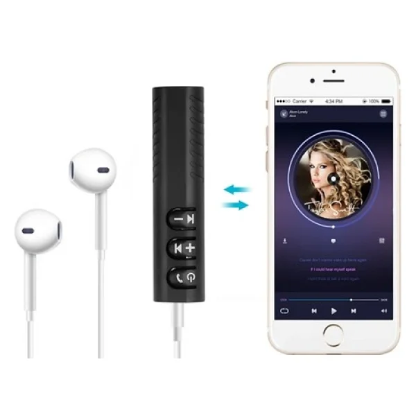Taşınabilir Bluetooth Ses Alıcısı 30 Dk Şarj, 4 Saat Kullanım, Geri Klipsli - Görsel 3