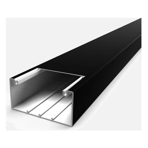 Mutlusan Siyah Kablo Kanalı 2 m 100x50 mm - Görsel 2