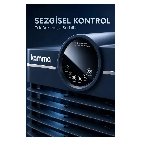Kamma KAC160 Lacivert Hava Soğutucu - Görsel 5