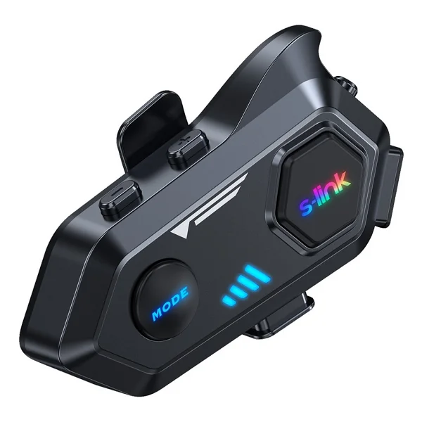 S-Link Spark Bluetooth 5.4V Kask Kulaklık Su Geçirmez Intercom - Görsel 10