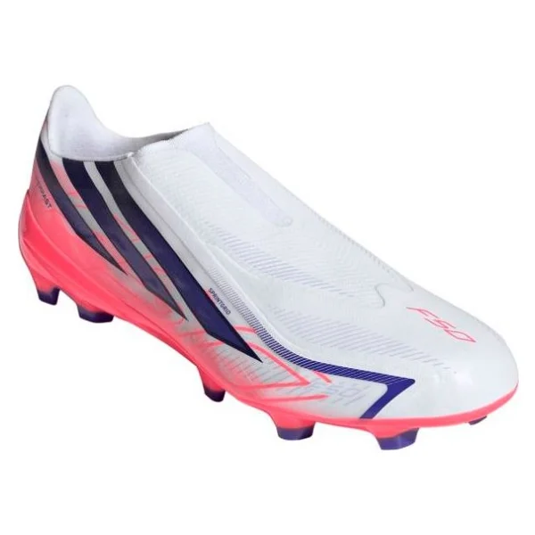 Adidas F50 Hyperfast League LL FG KJ3415 Beyaz-Mor Krampon - Görsel 7