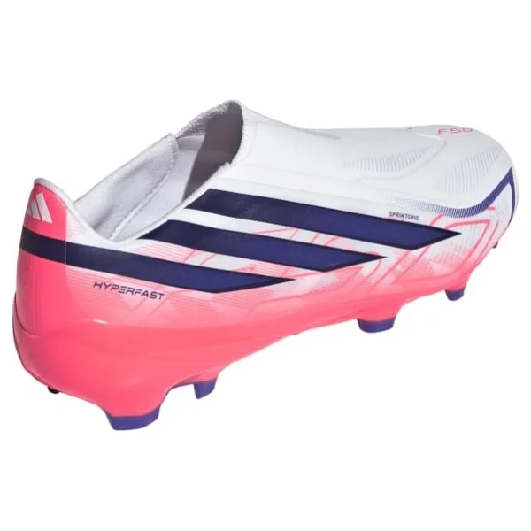 Adidas F50 Hyperfast League LL FG KJ3415 Beyaz-Mor Krampon - Görsel 8