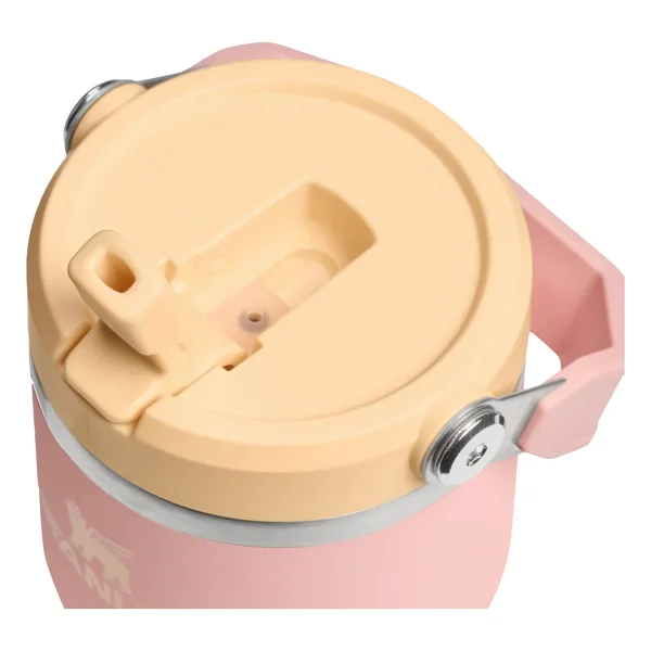 Stanley The Iceflow Flip Straw Pembe-Sarı 0.41 lt Pipetli Termos Bardak - Görsel 4