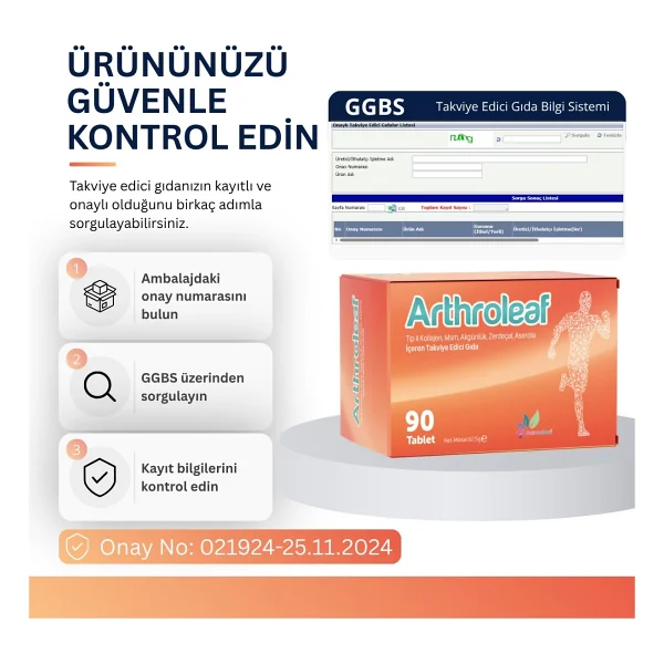 Pharmaleaf Arthroleaf 90 Tablet - Görsel 3